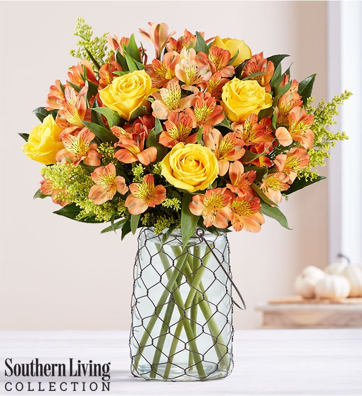 Fall Rose & Peruvian Lily by Southern Living®